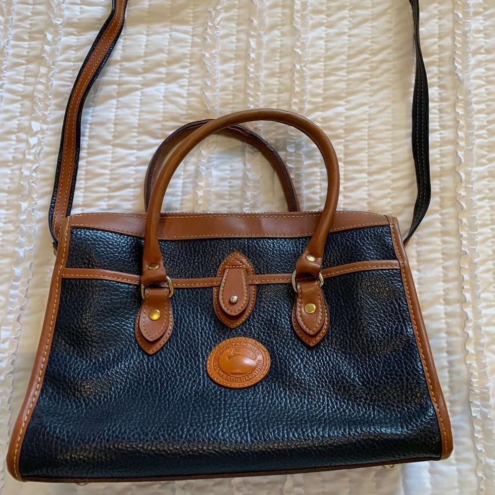 Dooney & Bourke Black Leather Satchel